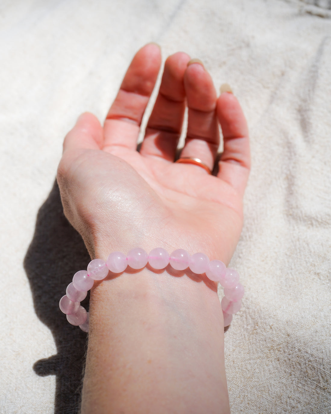 Rose Quartz Bracelet (8mm)
