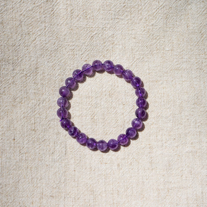 Amethyst Bracelet (8mm)