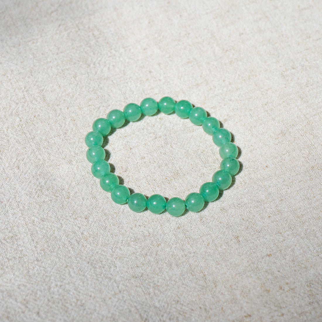 Jade Bead Bracelet (8mm)