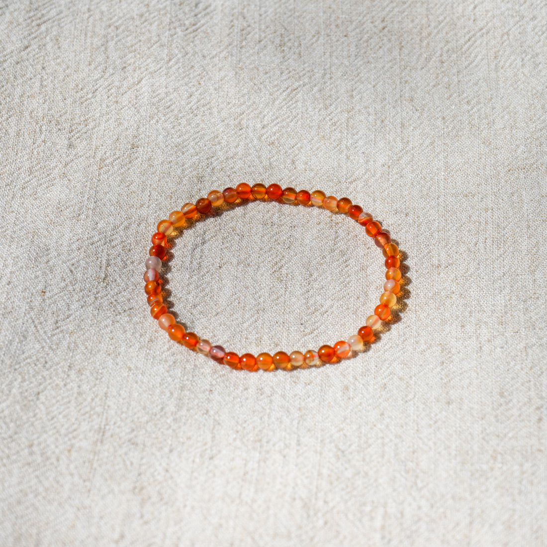Carnelian Bracelet (4mm)