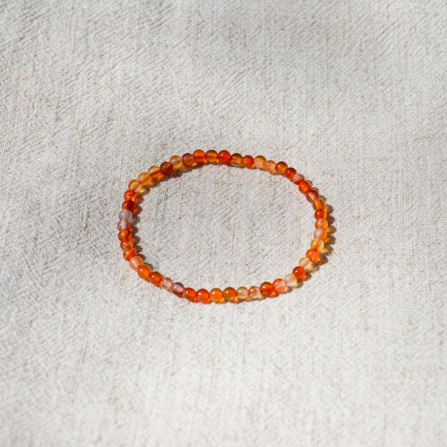 Carnelian Bracelet (4mm)