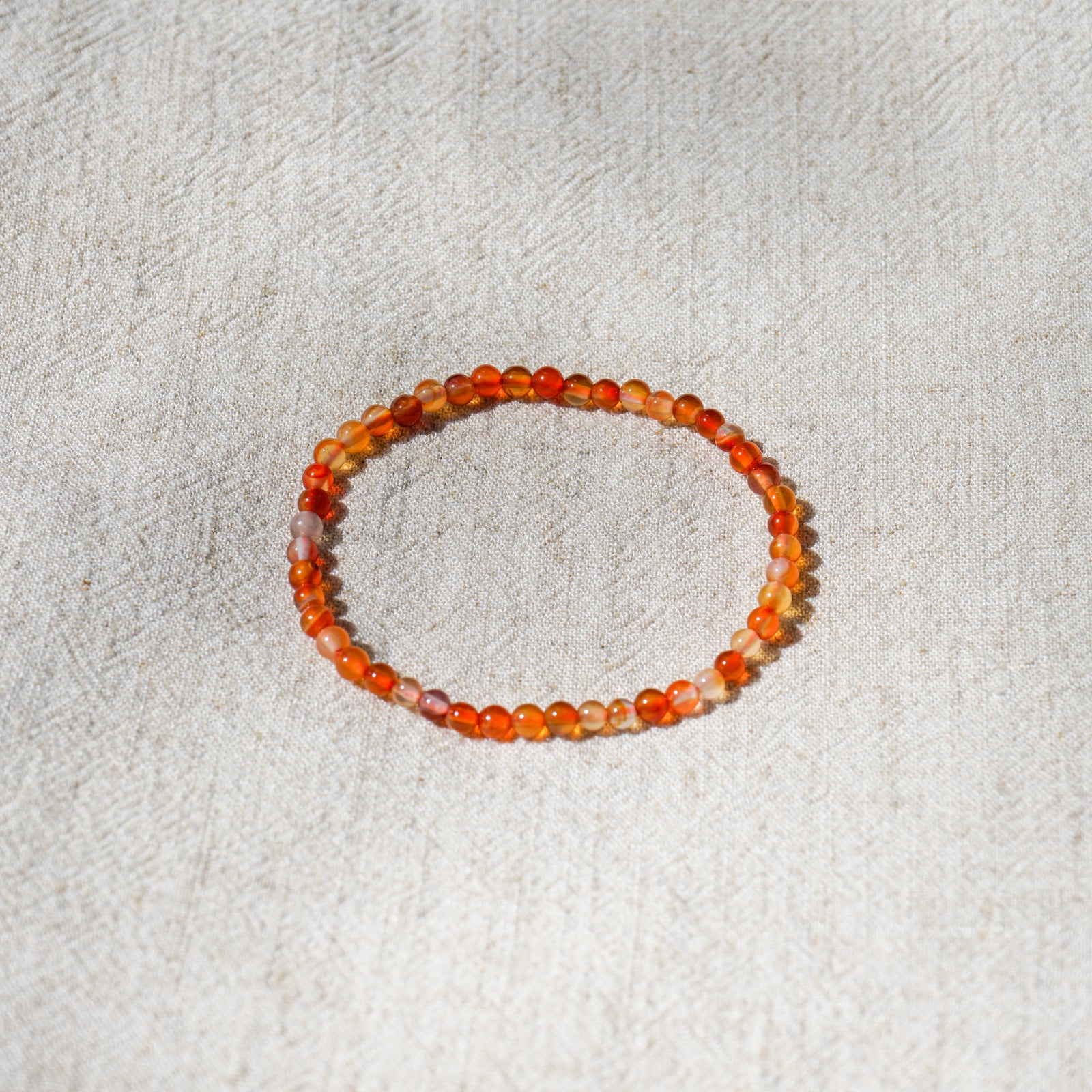 Carnelian Bracelet (4mm)