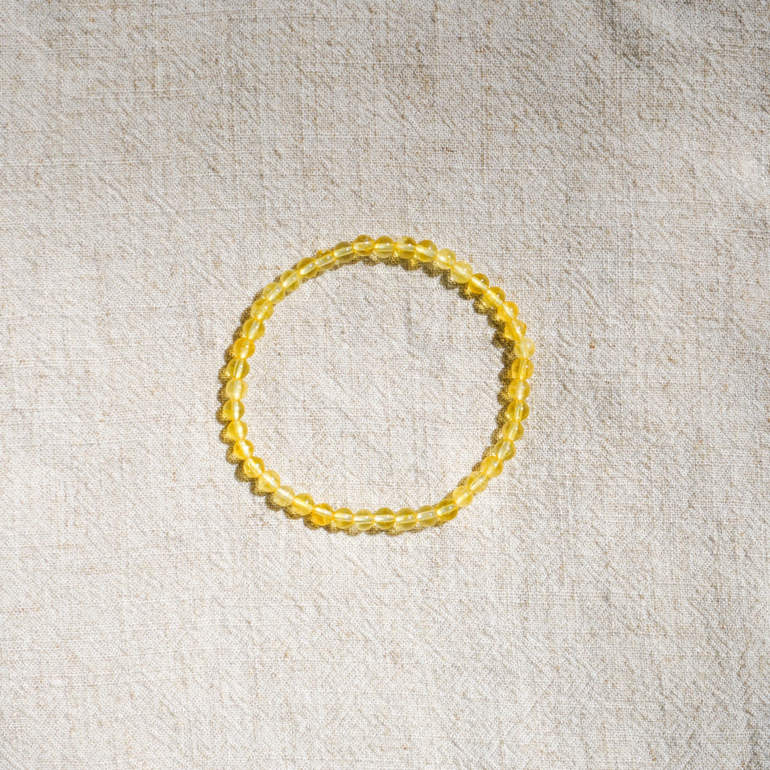 Citrine Bracelet (4mm)