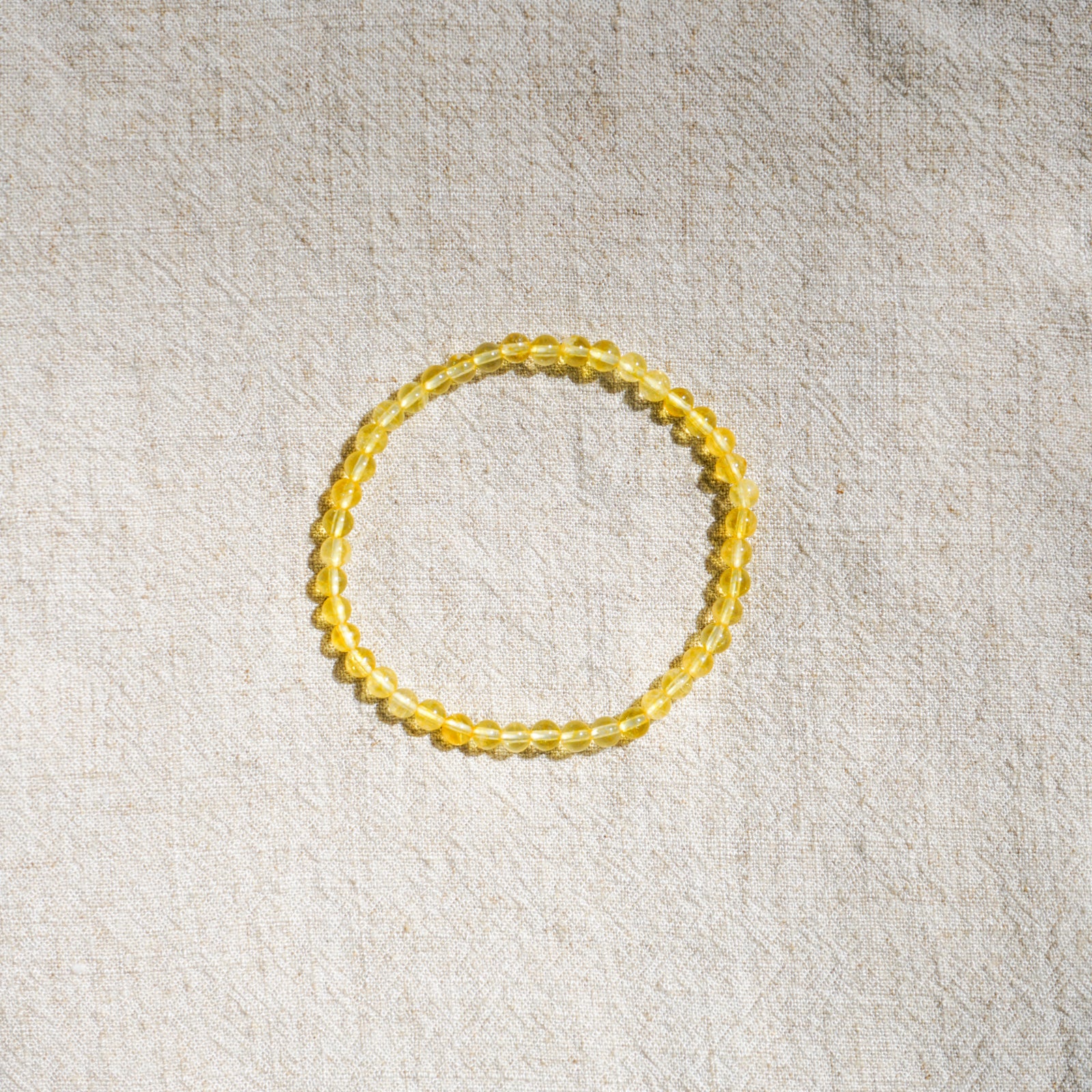 Citrine Bracelet (4mm)