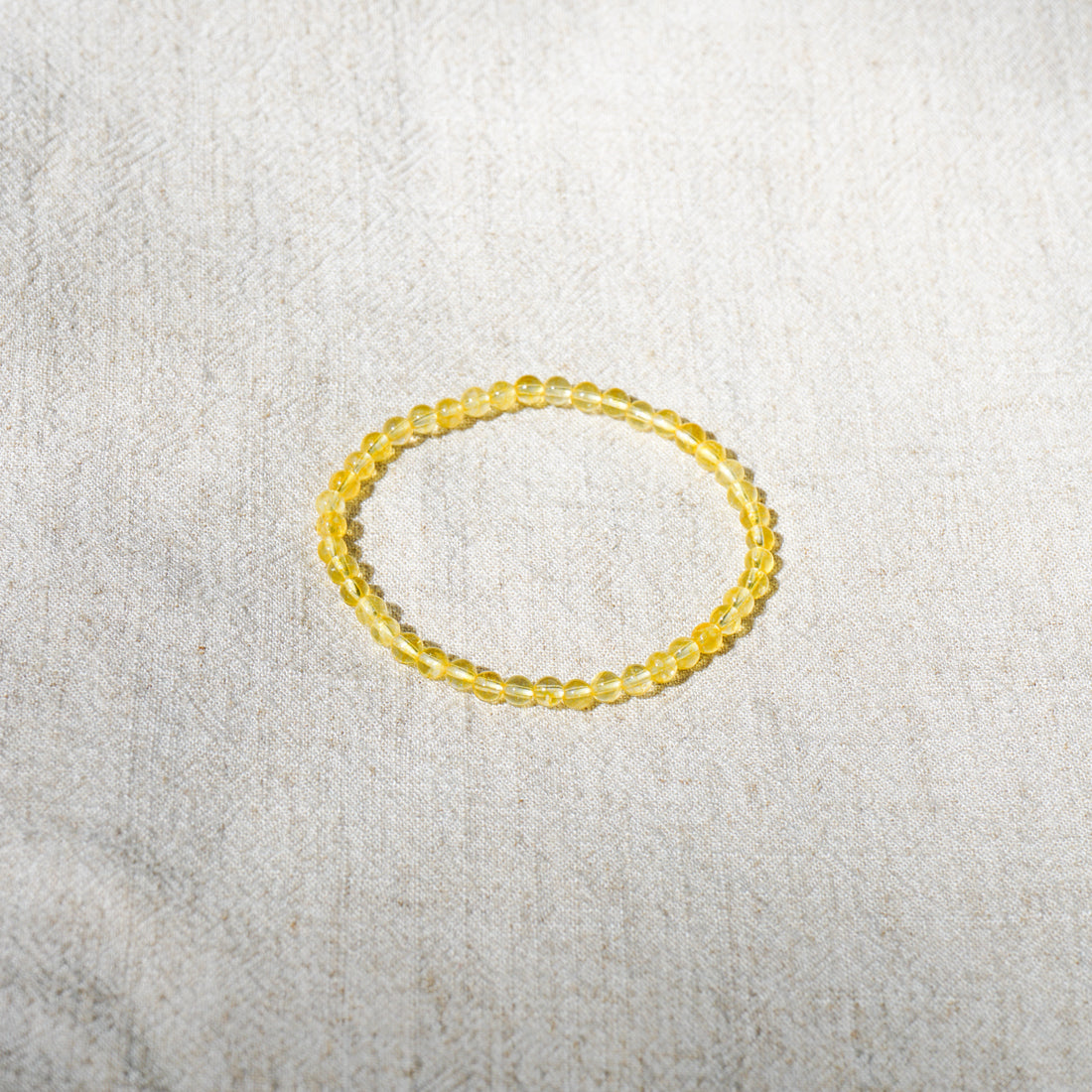 Citrine Bracelet (4mm)