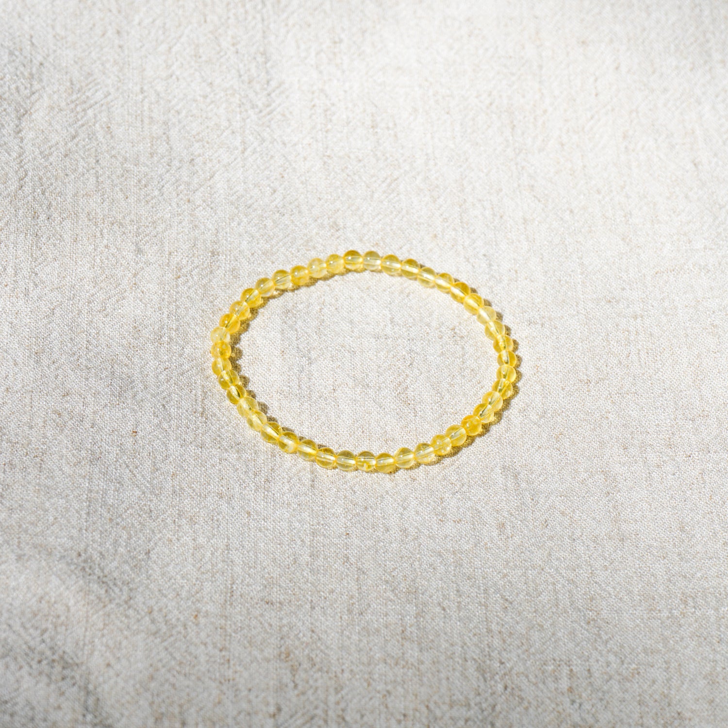 Citrine Bracelet (4mm)