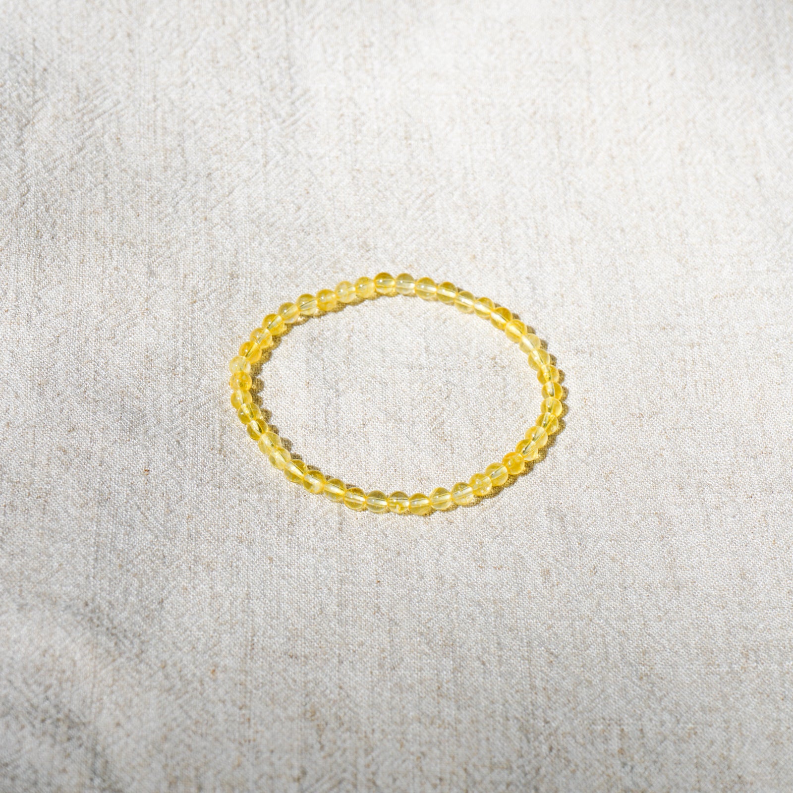 Citrine Bracelet (4mm)