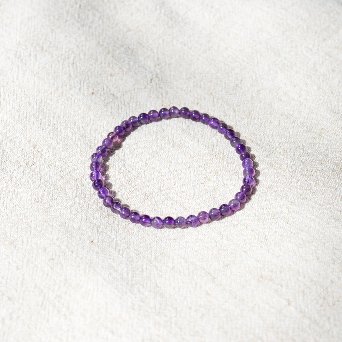Amethyst Bracelet (4mm)