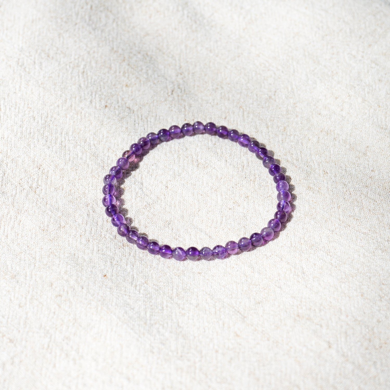 Amethyst Bracelet (4mm)