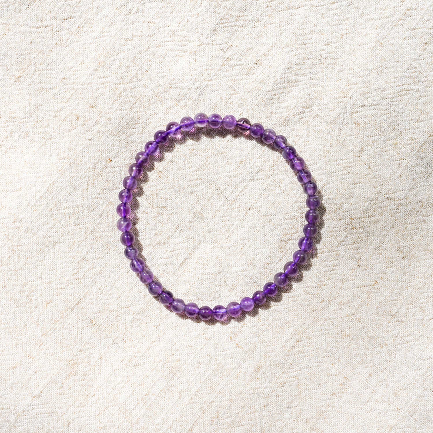 Amethyst Bracelet (4mm)