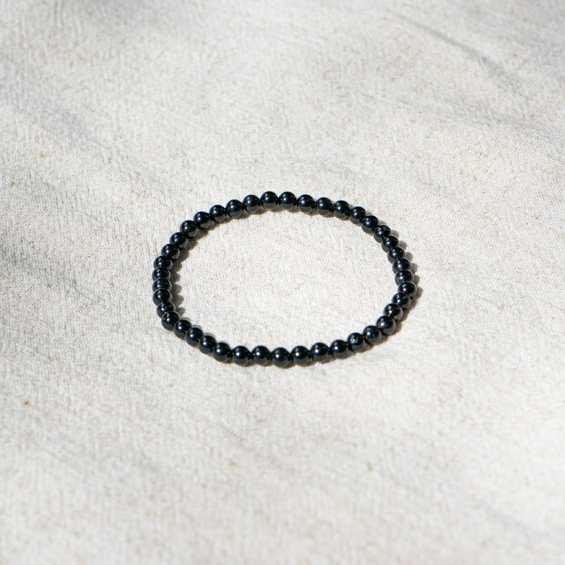 Black Tourmaline Bracelet (4mm)