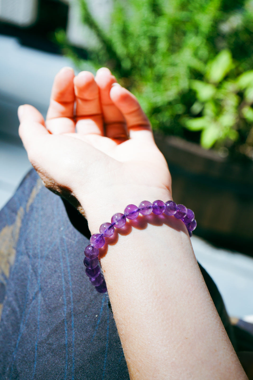 Amethyst Bracelet (8mm)