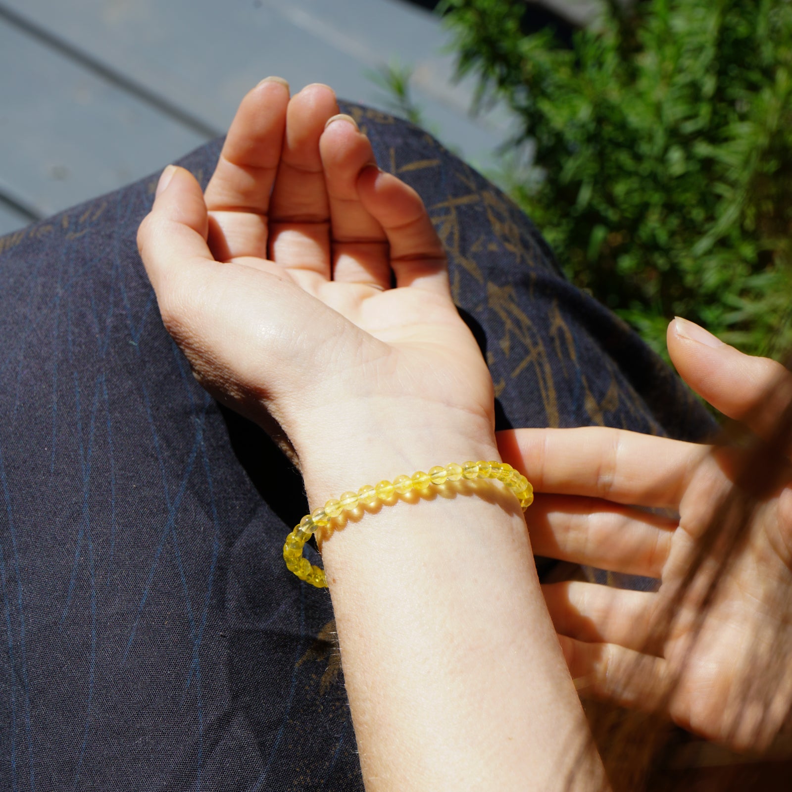Citrine Bracelet (4mm)