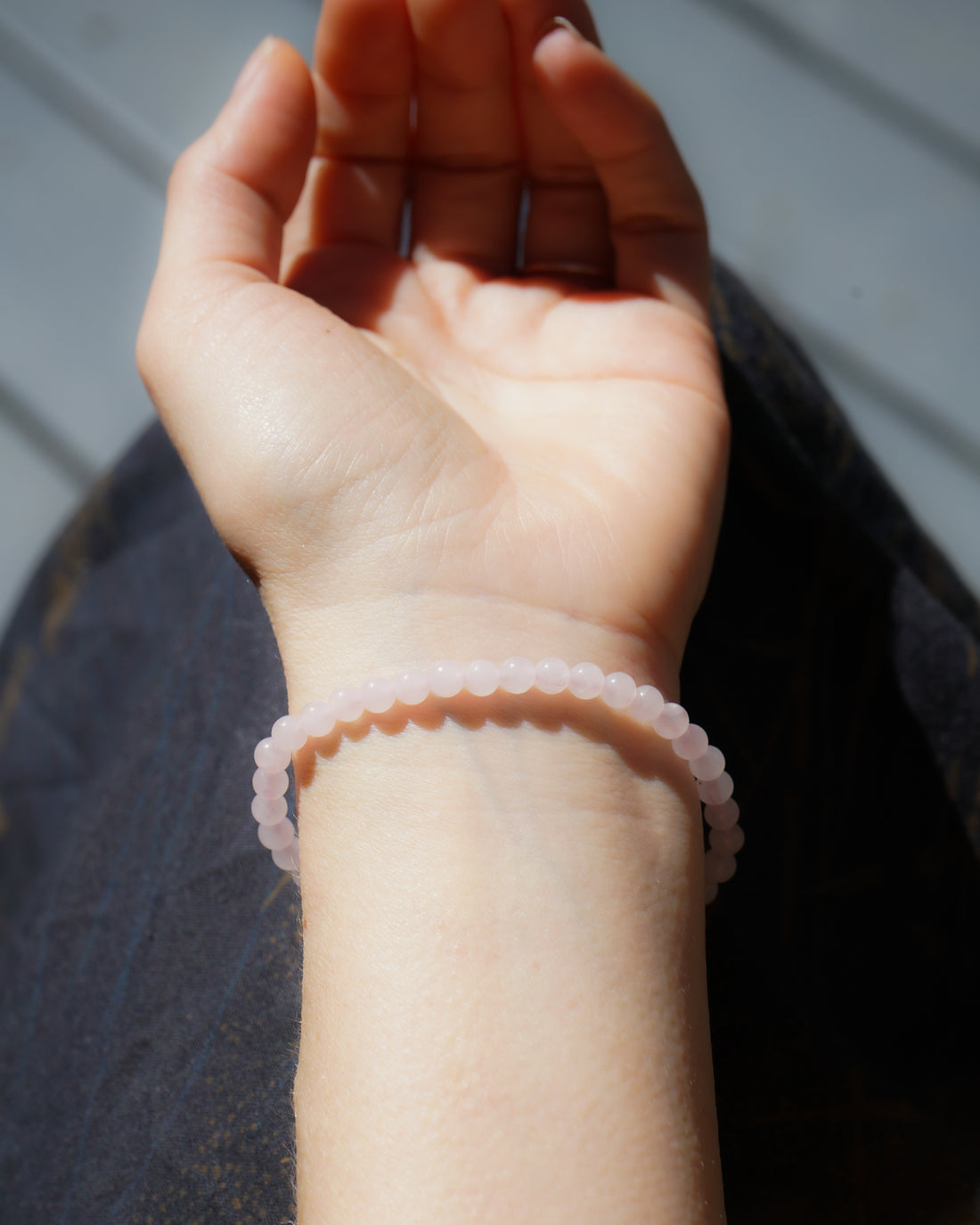 Rose Quartz Bracelet (4mm)