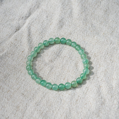 Jade Bead Bracelet (6mm)