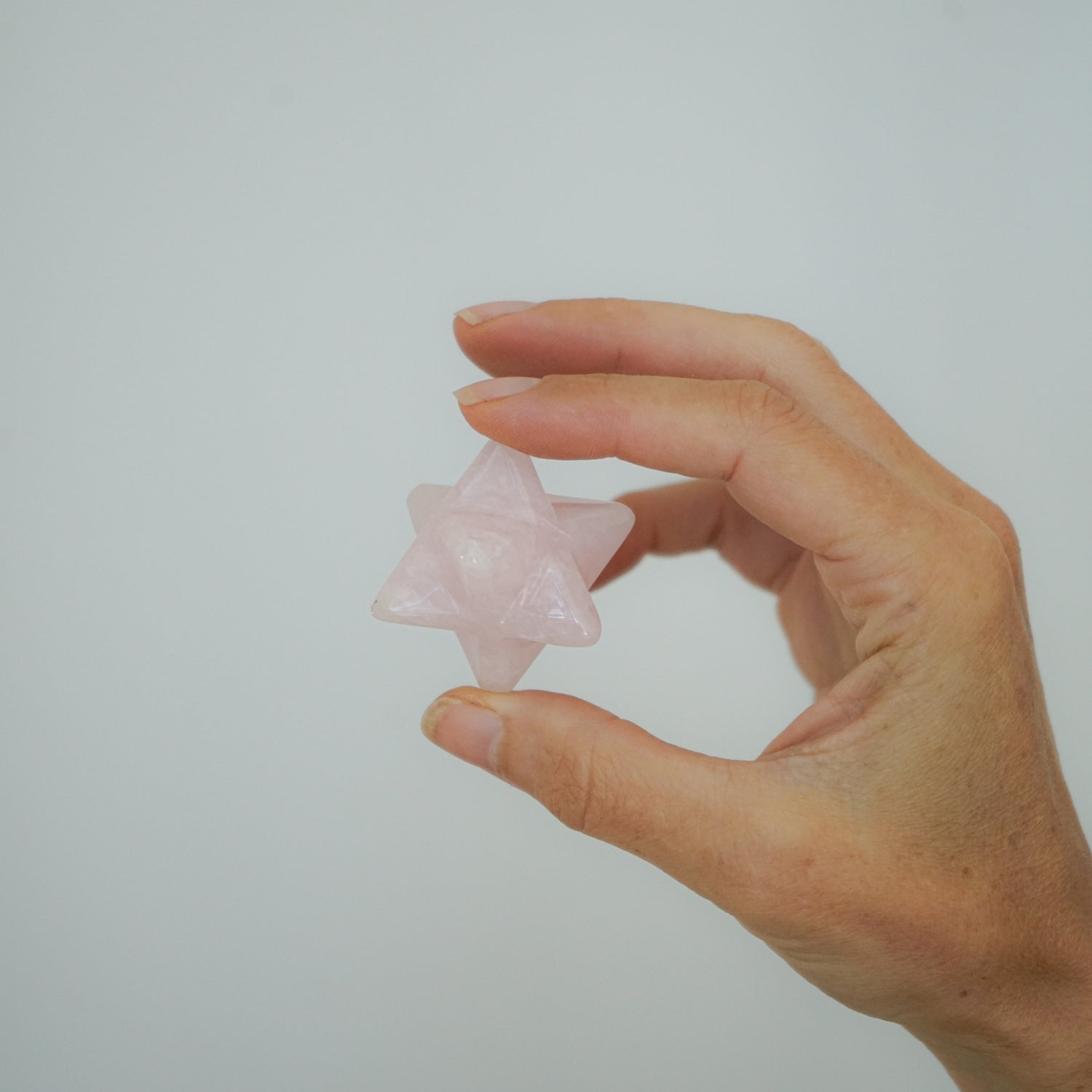 ROSE QUARTZ MERKABA