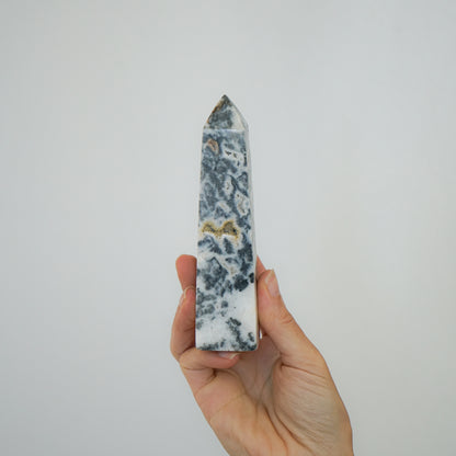 ZEBRA JASPER DRUZY OBELISK