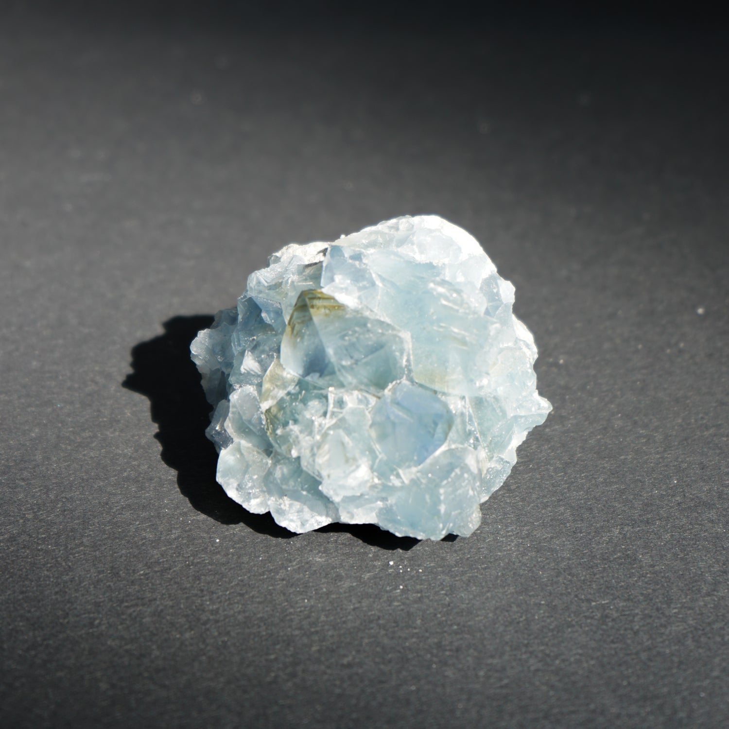 BLUE CELESTITE CLUSTER