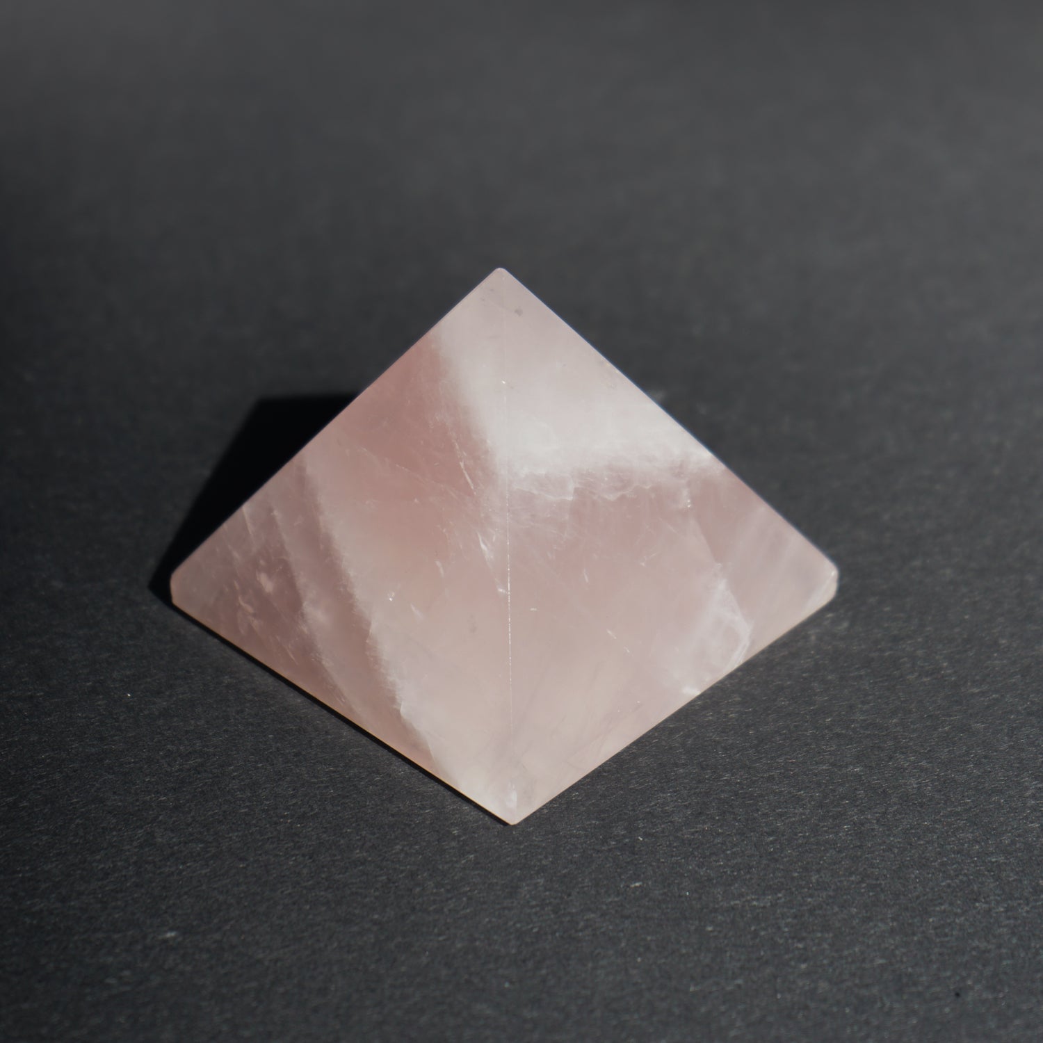 ROSE QUARTZ PYRAMID
