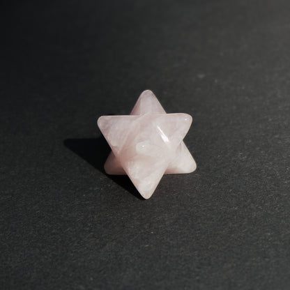 ROSE QUARTZ MERKABA
