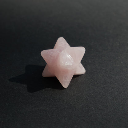 ROSE QUARTZ MERKABA