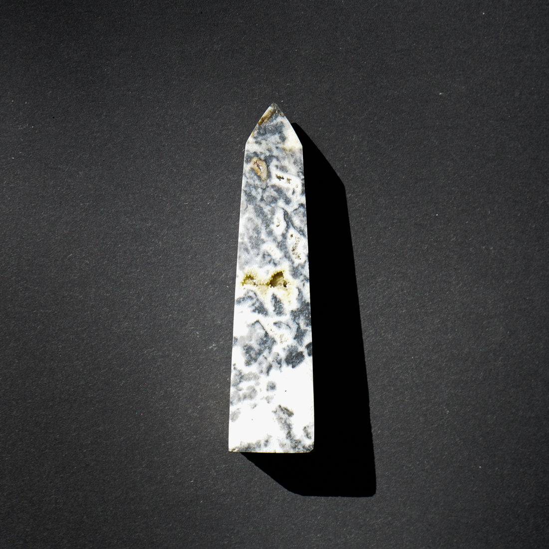 ZEBRA JASPER DRUZY OBELISK