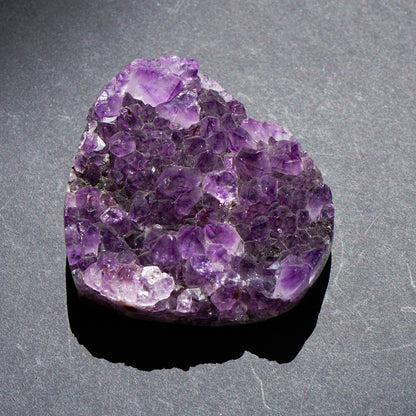AMETHYST CLUSTER HEART