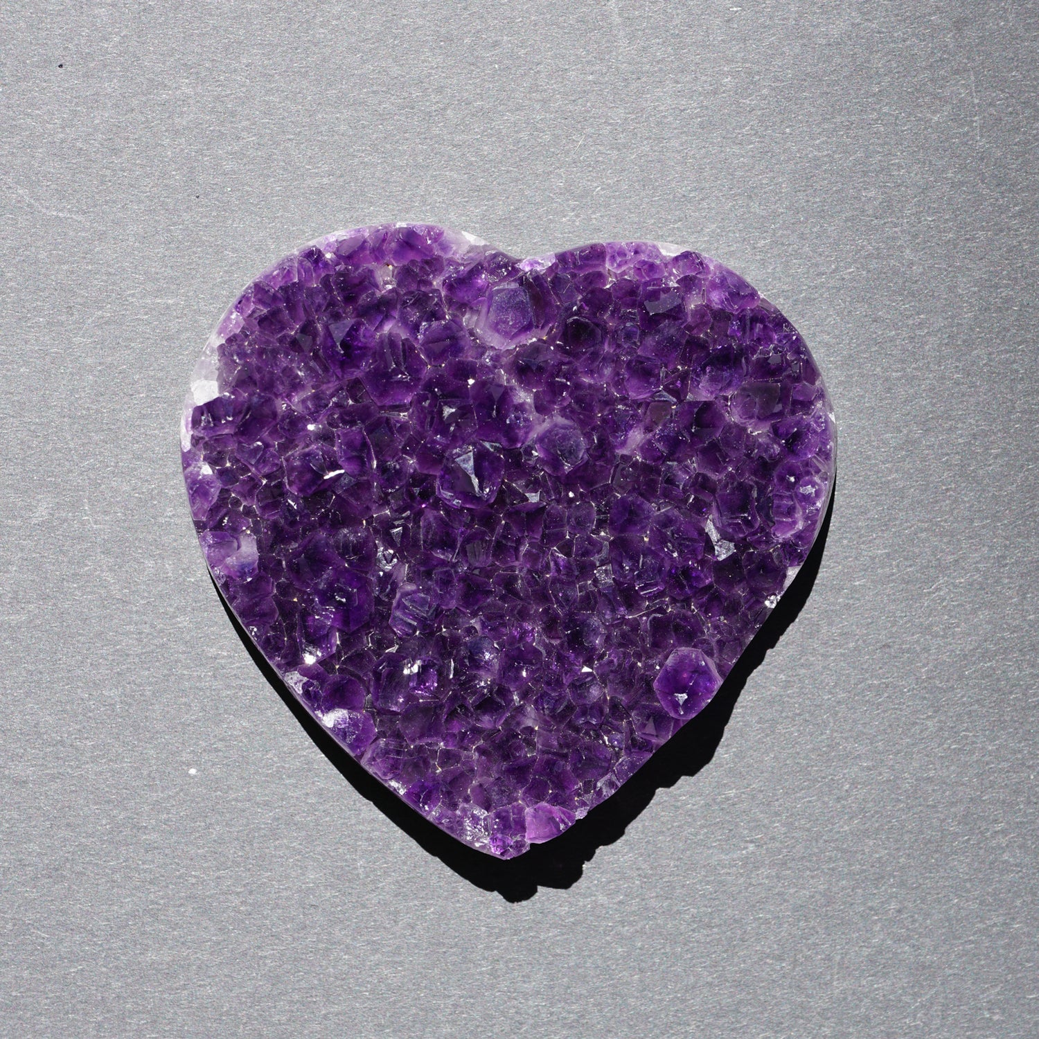 AMETHYST CLUSTER HEART