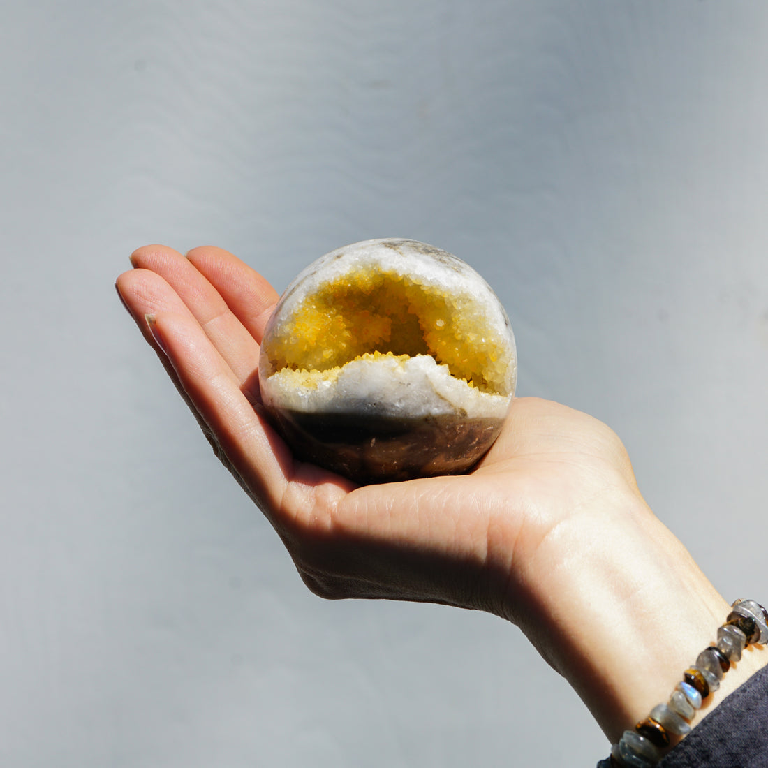 ZEBRA JASPER DRUZY SPHERE