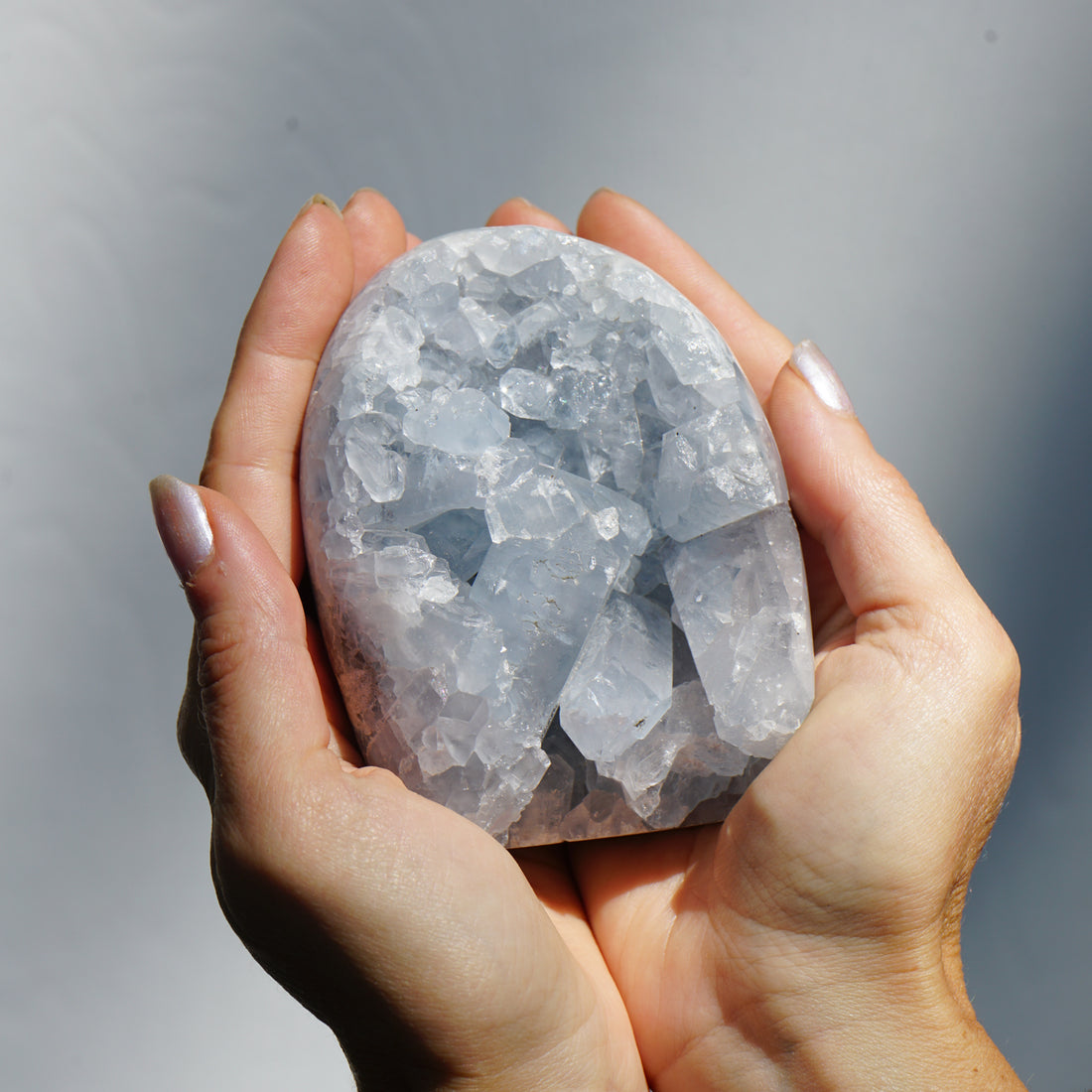 BLUE CELESTITE FREE FORM