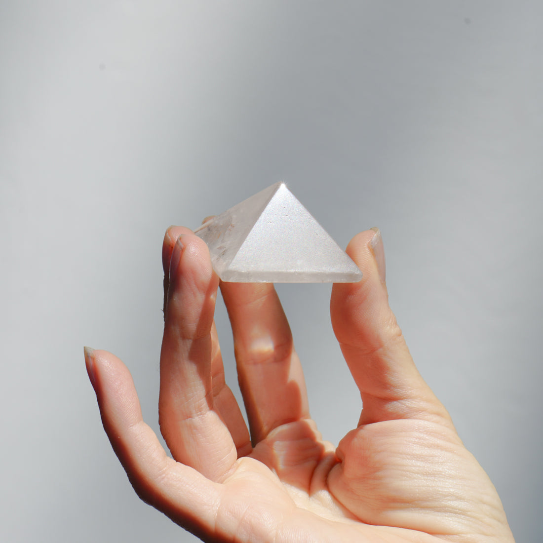 CLEAR QUARTZ PYRAMID