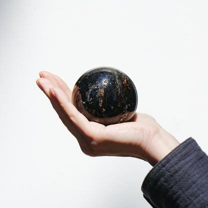 BLACK TOURMALINE SPHERE