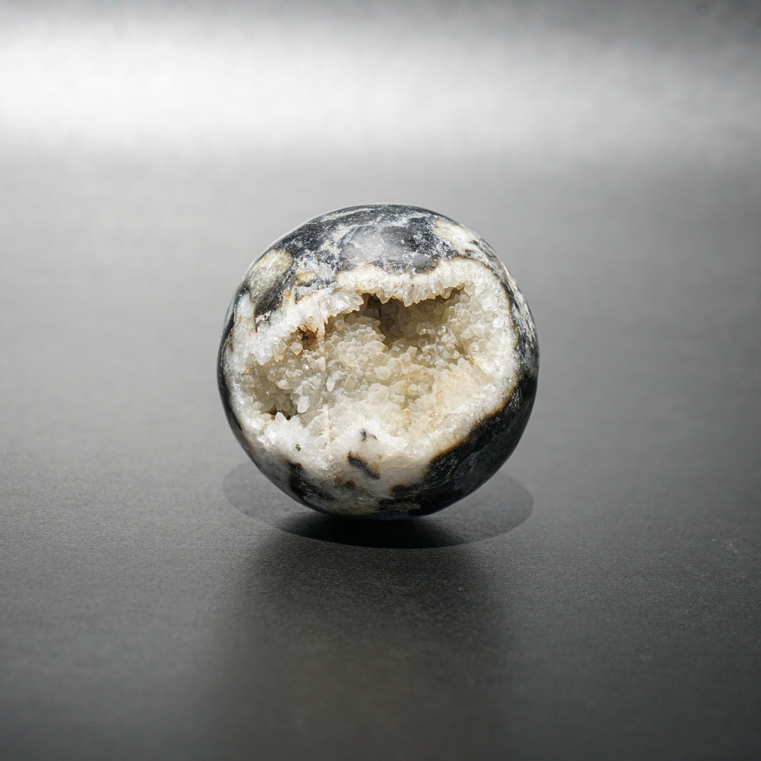 ZEBRA JASPER DRUZY SPHERE