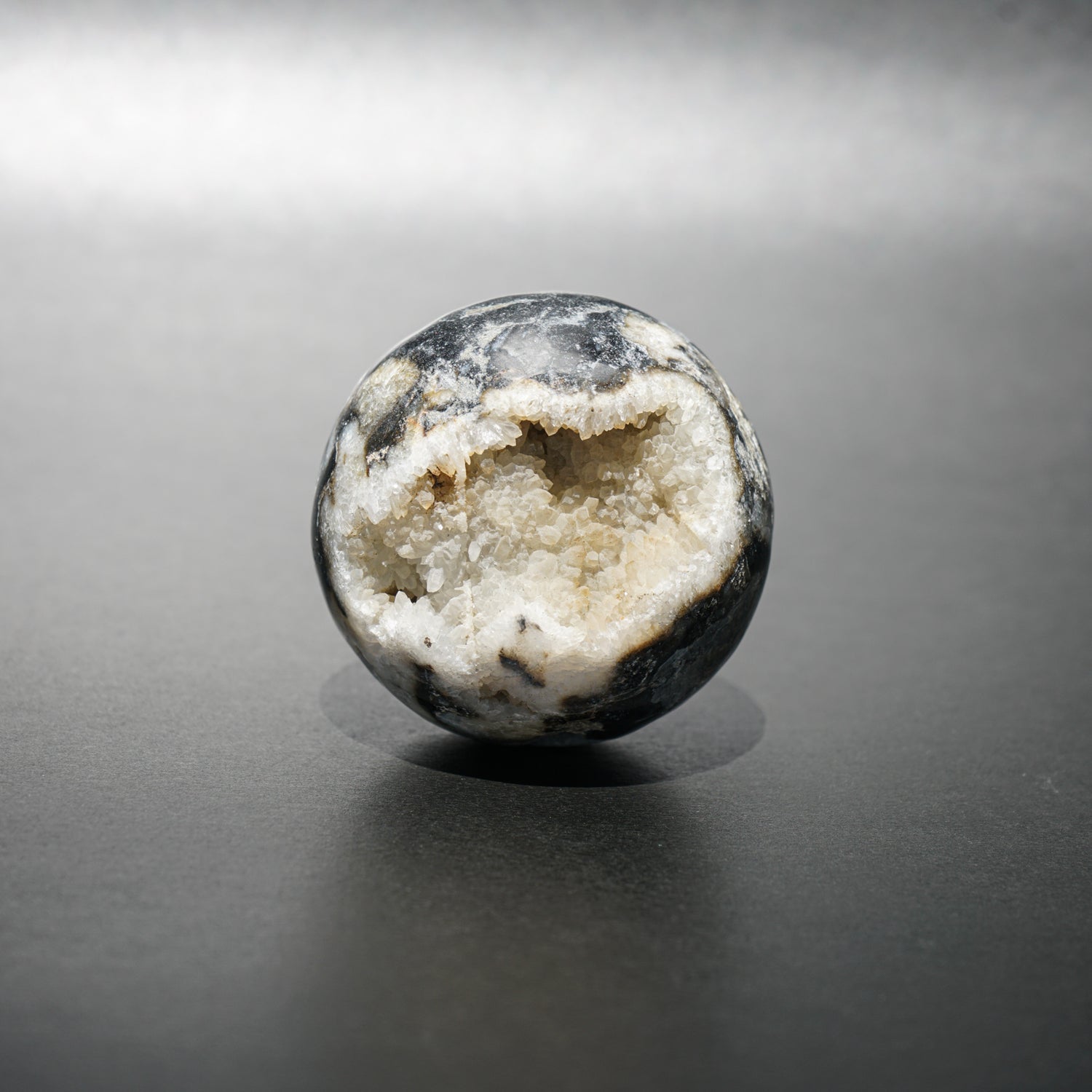 ZEBRA JASPER DRUZY SPHERE