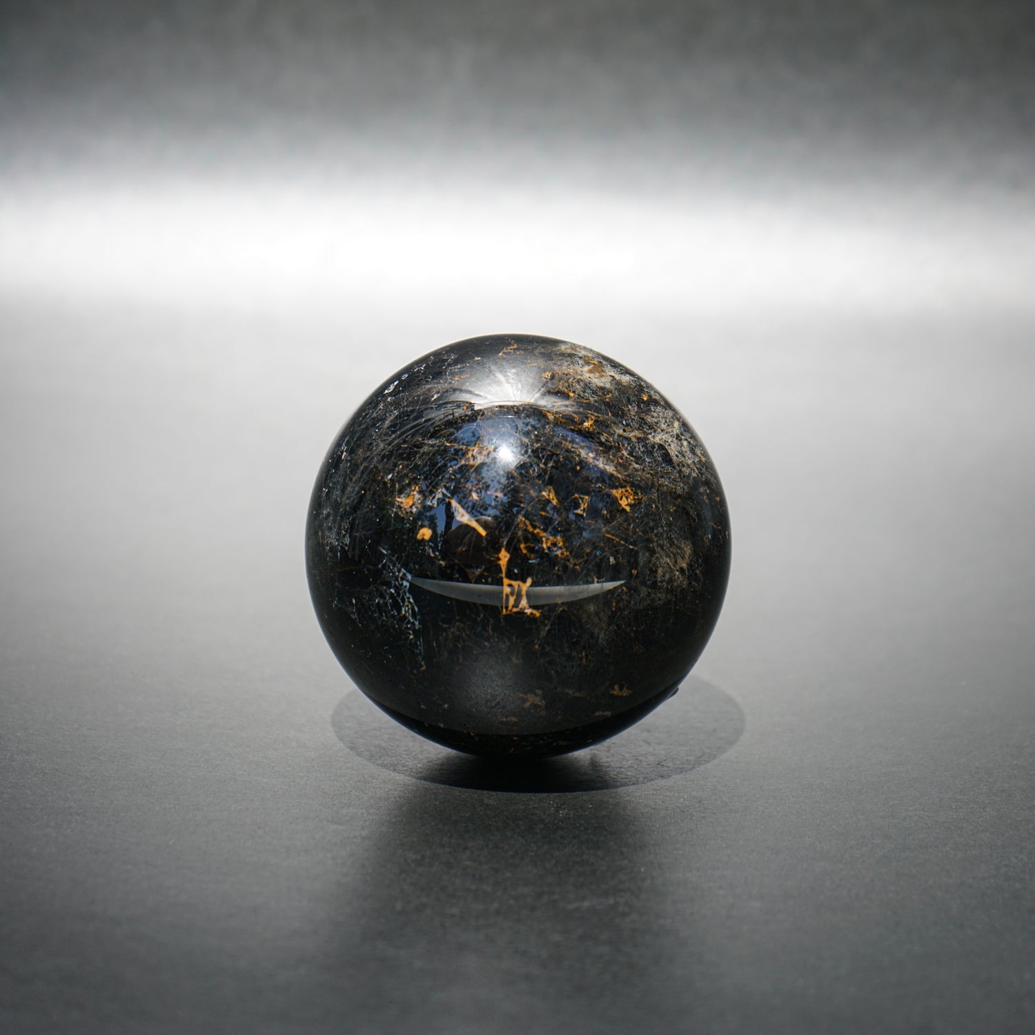 BLACK TOURMALINE SPHERE