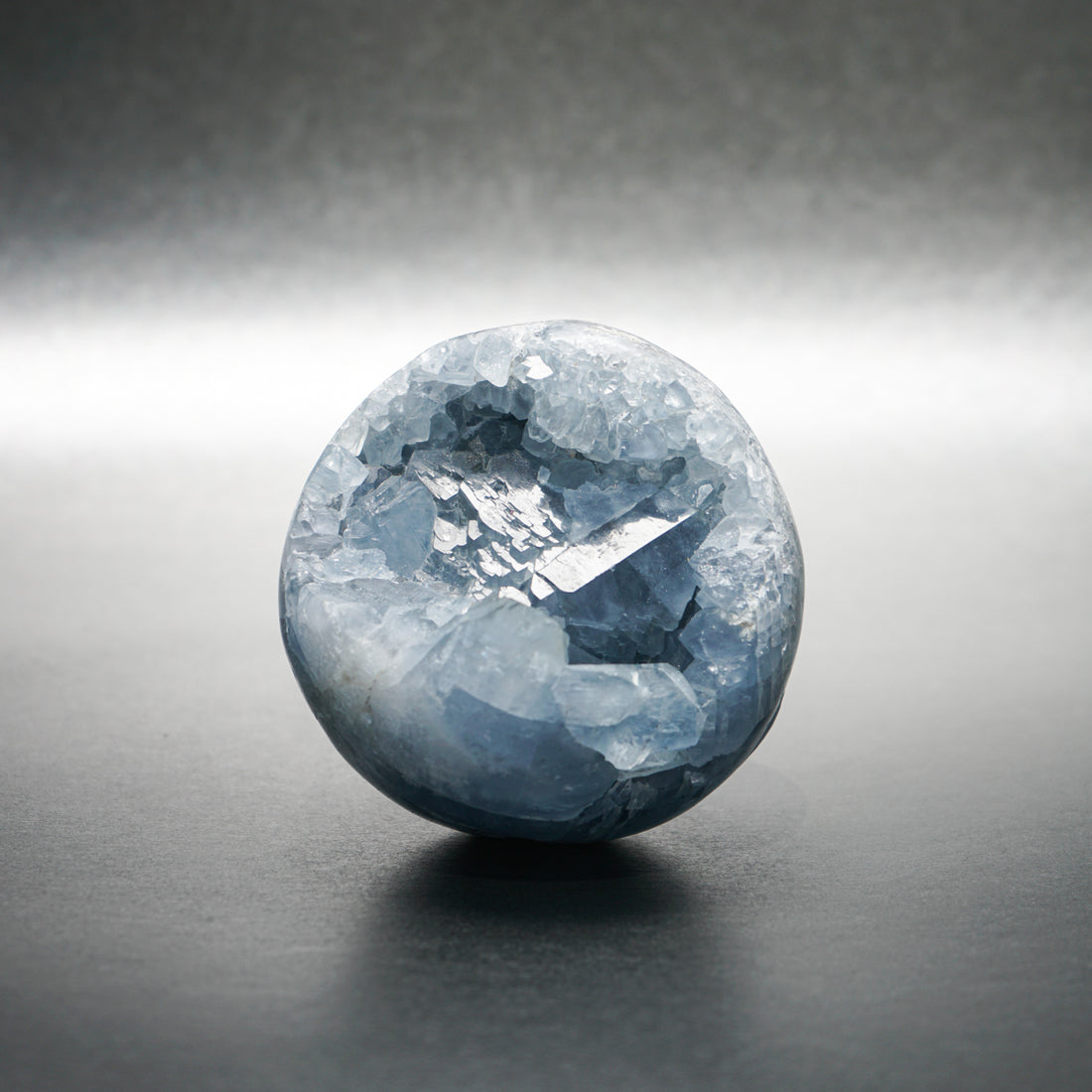 BLUE CELESTITE SPHERE