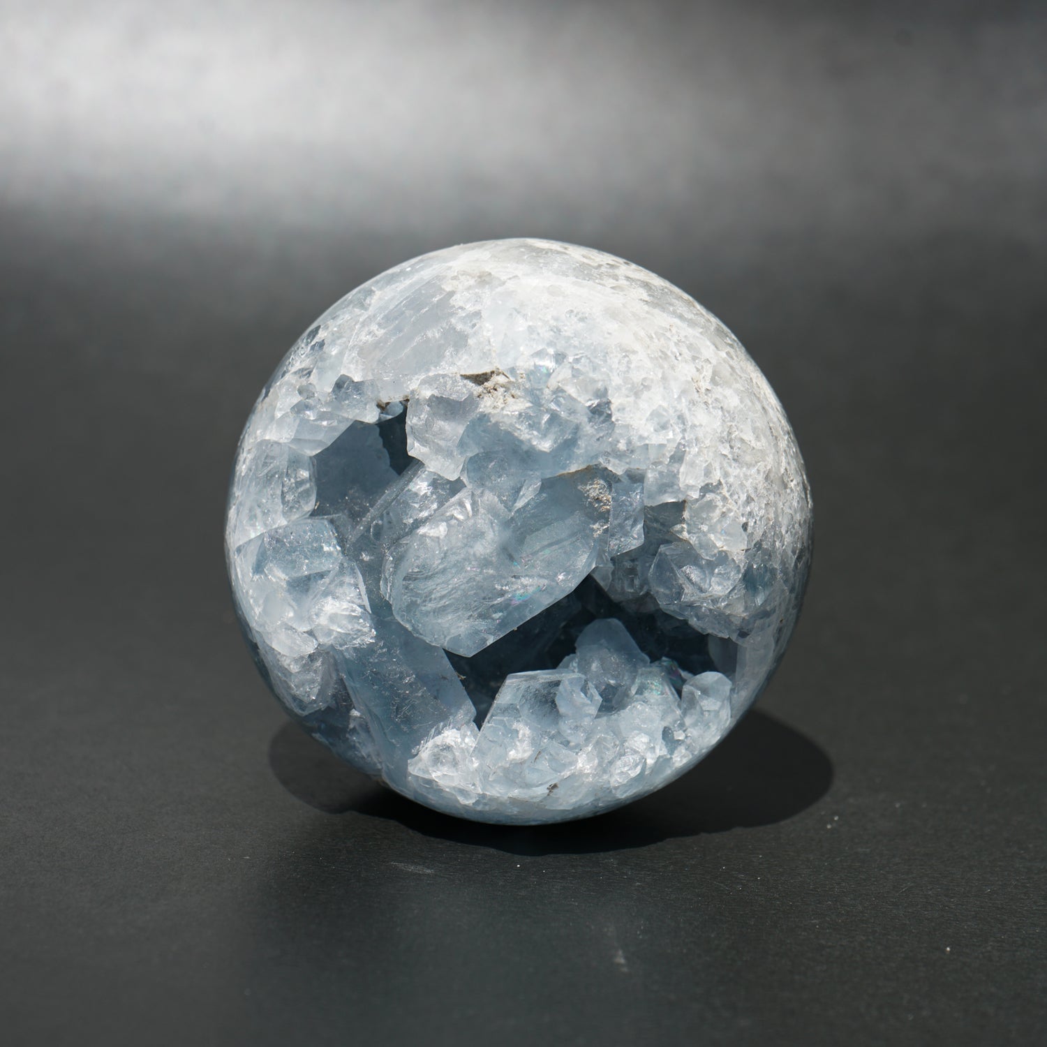 BLUE CELESTITE SPHERE