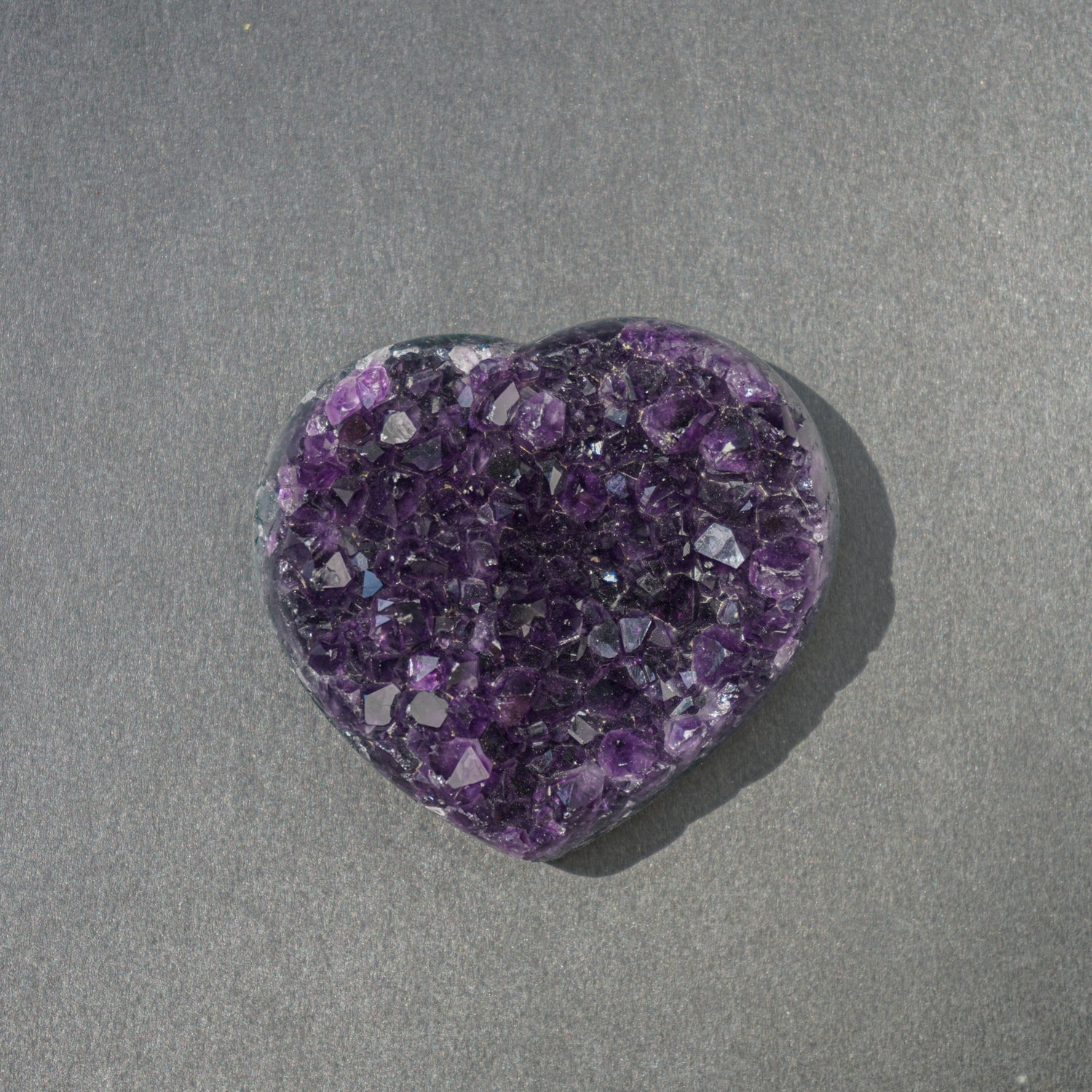 AMETHYST CLUSTER HEART