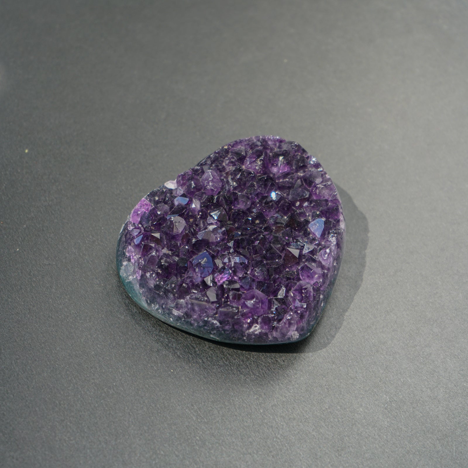 AMETHYST CLUSTER HEART