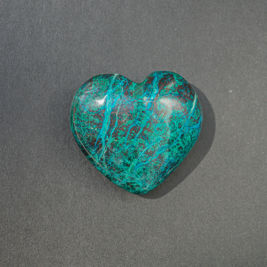 CHRYSOCOLLA HEART