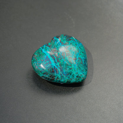 CHRYSOCOLLA HEART