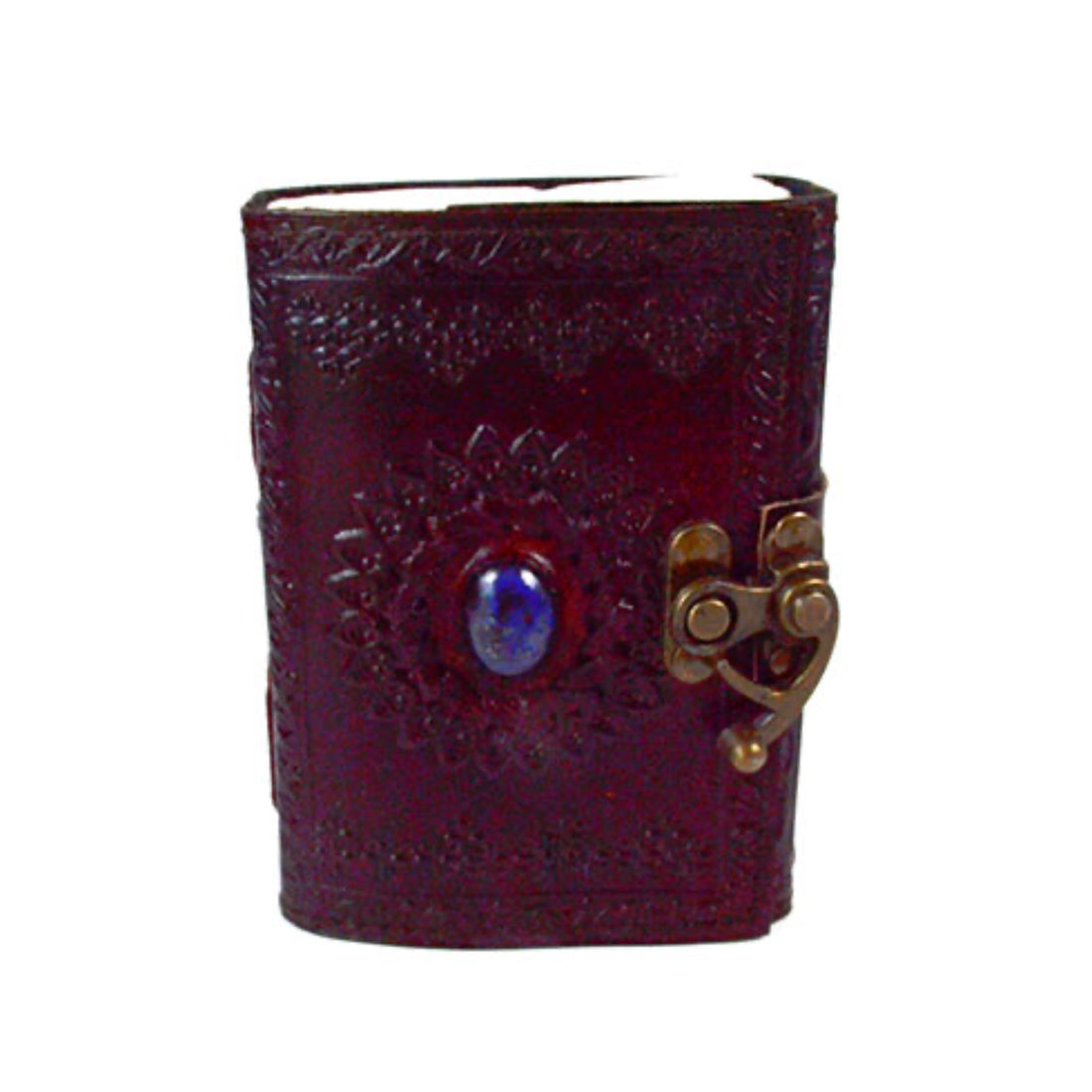 Lapis Sun Leather Blank Journal w/Latch