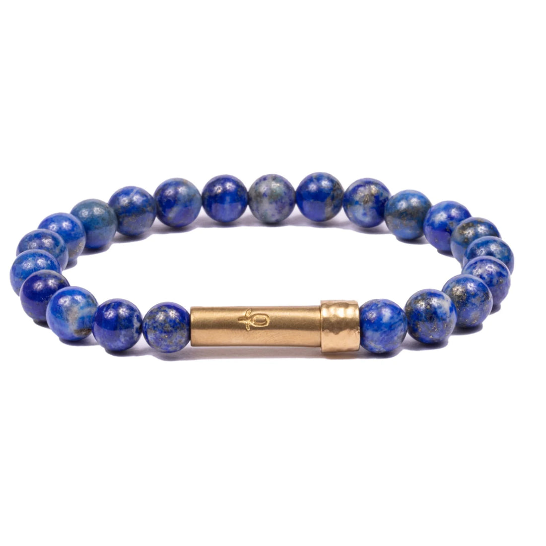 POLISHED LAPIS LAZULI INTENTION BRACELET - REGULAR