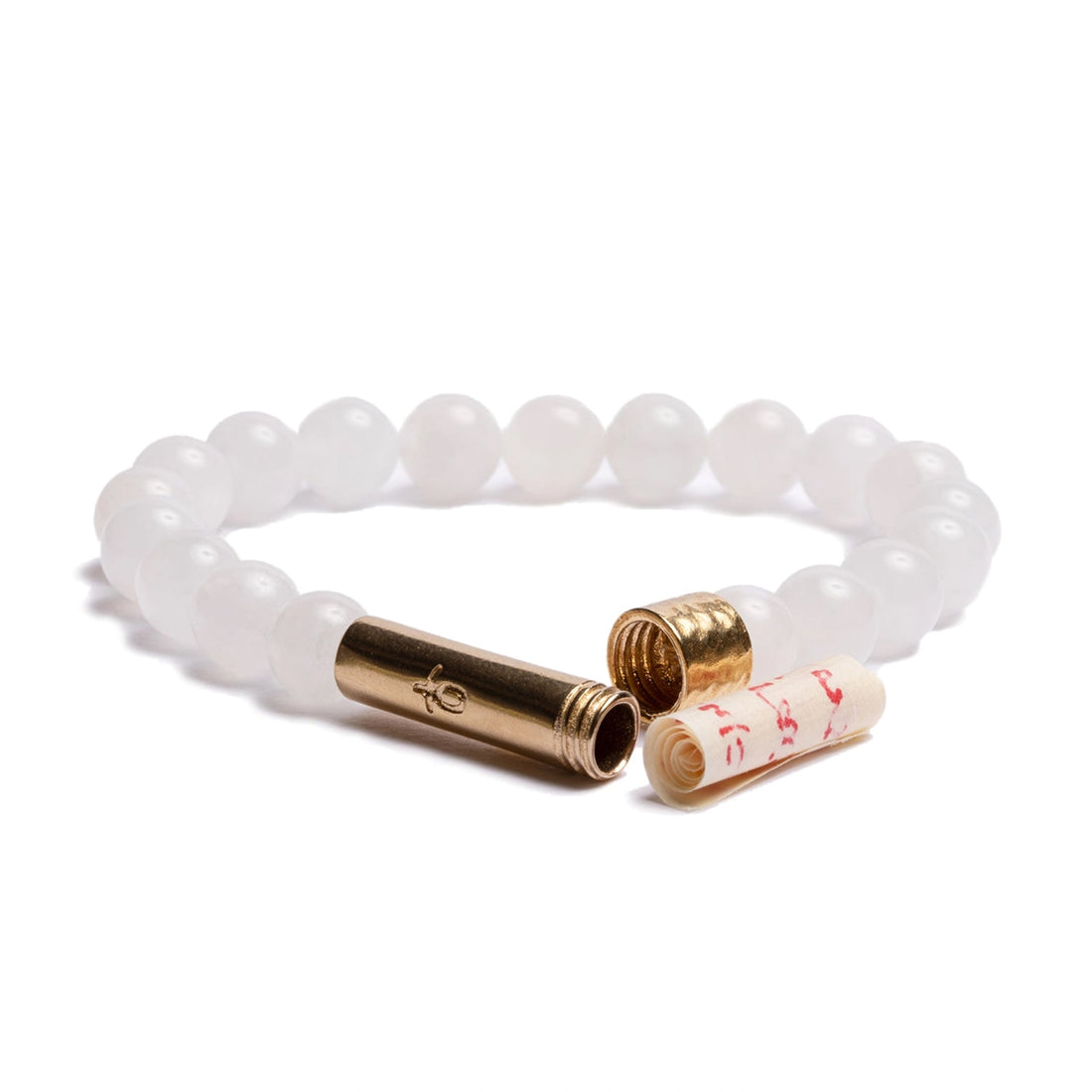 POLISHED MOONSTONE INTENTION BRACELET