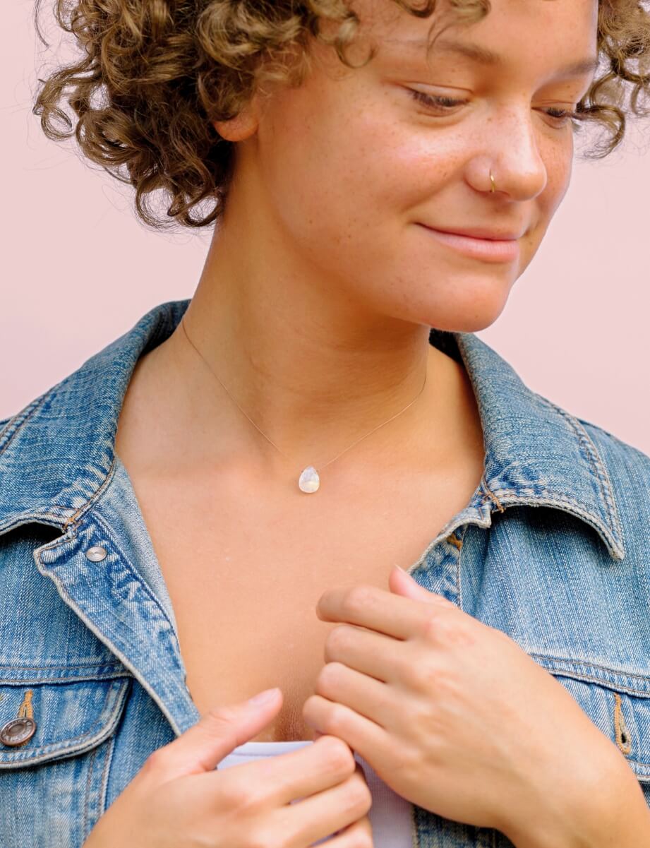 Moonstone Luxe Necklace for Sisterhood