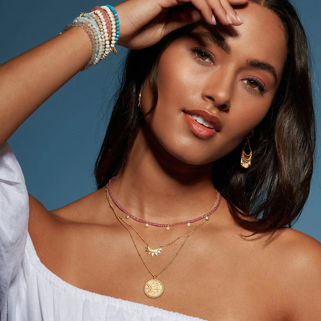 Emergence Gold Sunburst Necklace