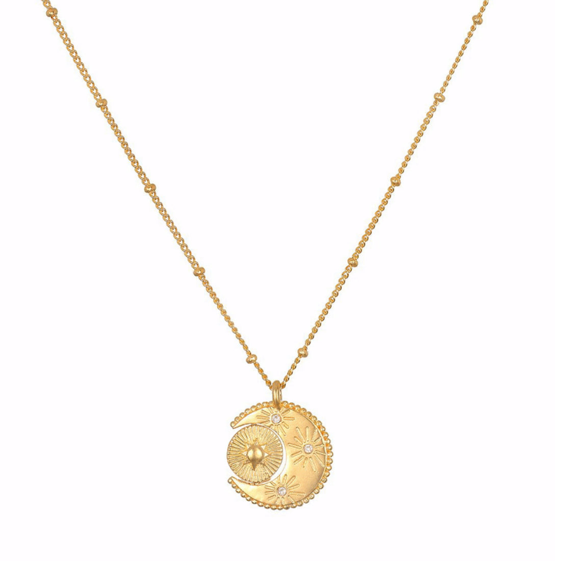Sacred Realm Spinning Pendant Celestial Necklace