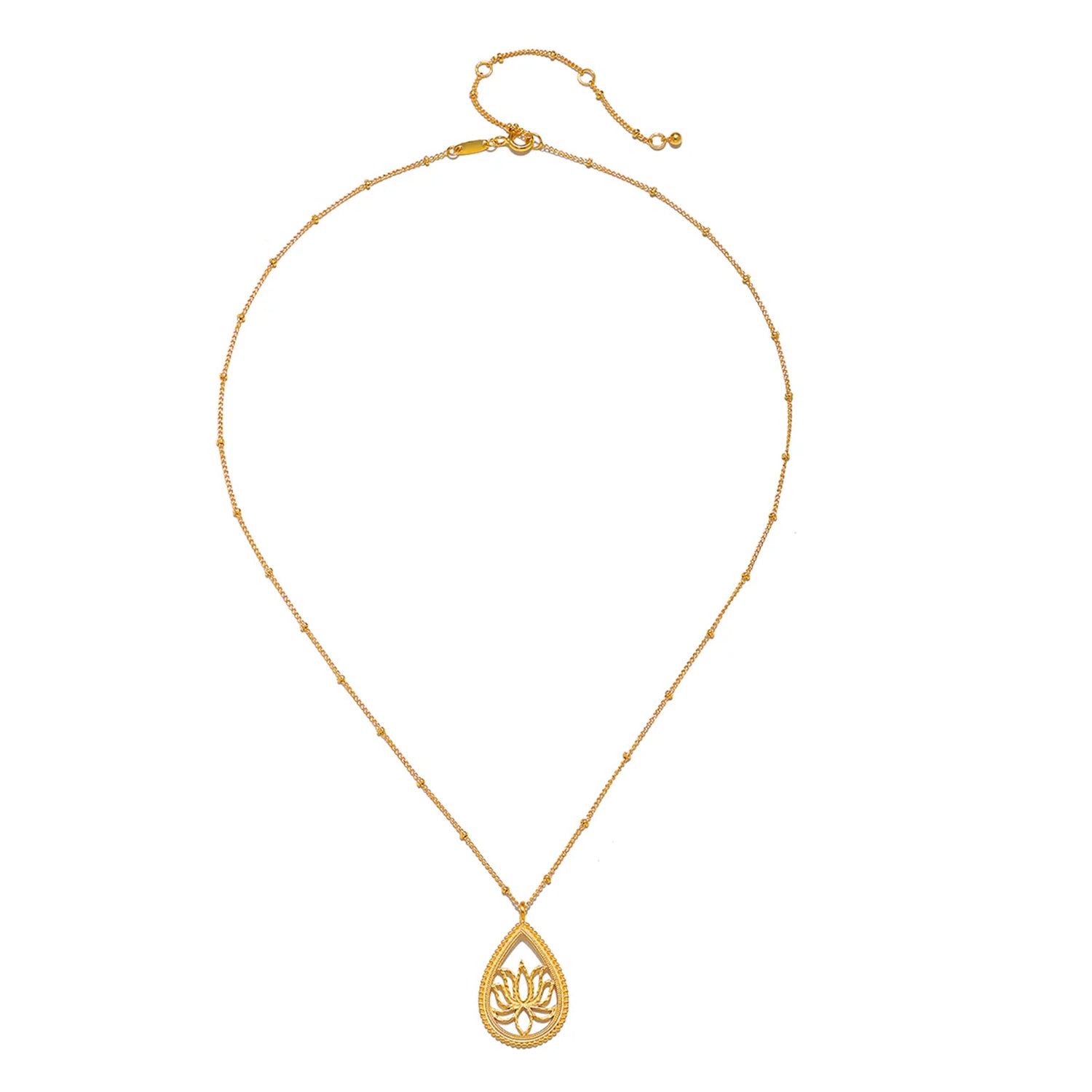 Open to Possibilities Lotus Necklace