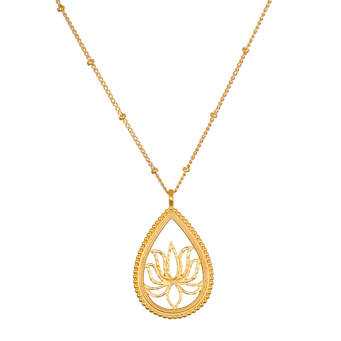 Open to Possibilities Lotus Necklace