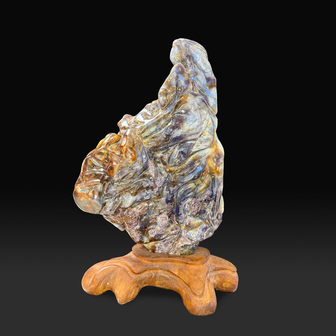 PURPLE CHALCEDONY FREE FORM